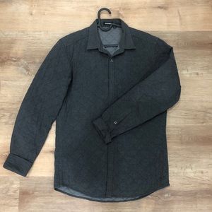 Antony Morato quilt button up light jacket